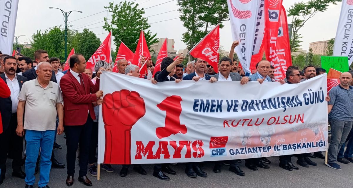 'Emek mücadelesinin her zaman yanındayız'