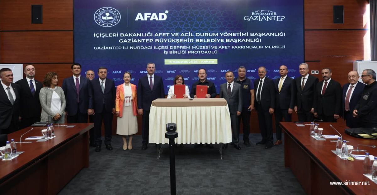 Nurdağı Deprem Müzesi ve Afet Farkındalık Merkezi İçin Protokol İmzalandı