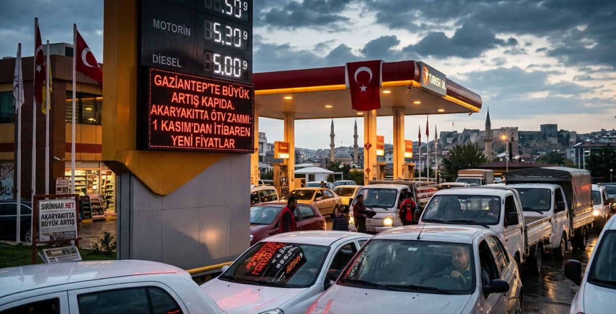 Gaziantepli Sürücülere Kötü Haber: Akaryakıtta Kasım Zammı Kapıda!