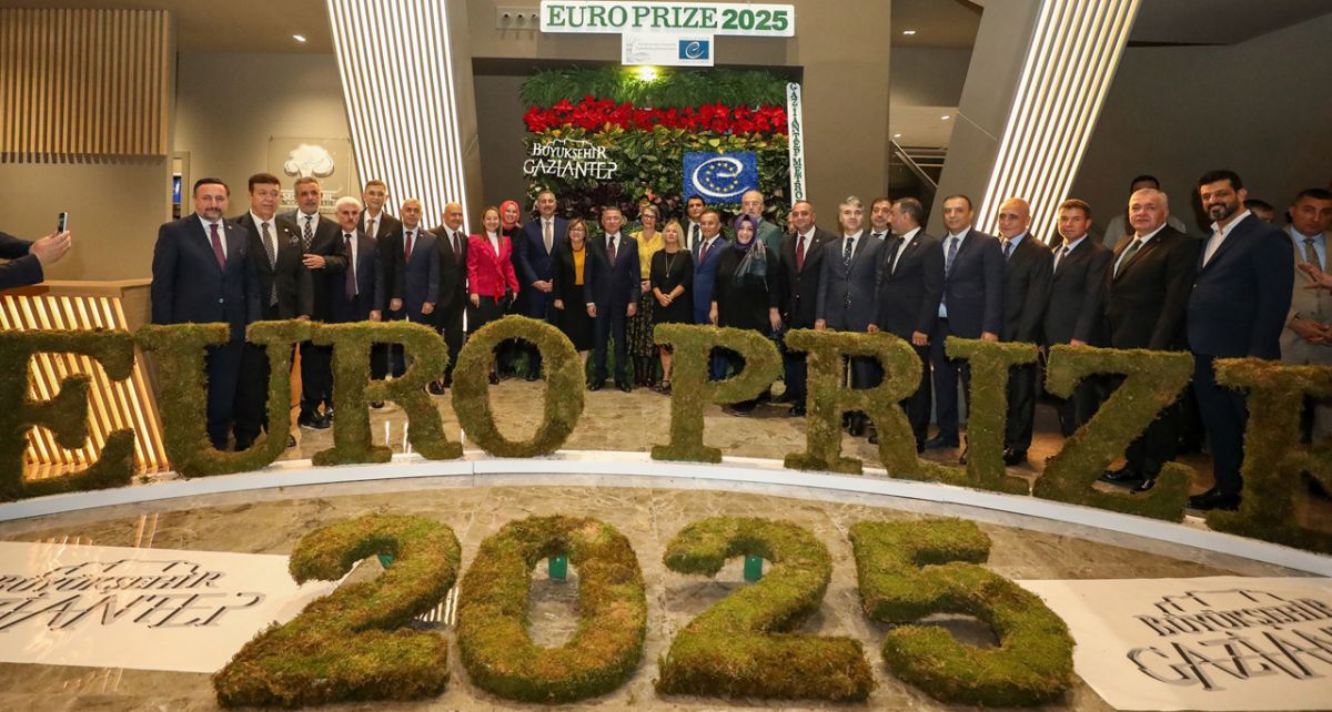 Gaziantep, 2025 Avrupa Ödülü'nün Sahibi Oldu