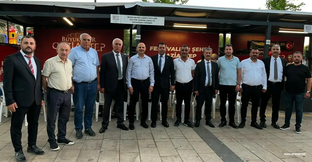 Gaziantep'teki Hemşehri Dernekleri Festivali'nde Hevedi Aşireti'nin Standına Yoğun İlgi