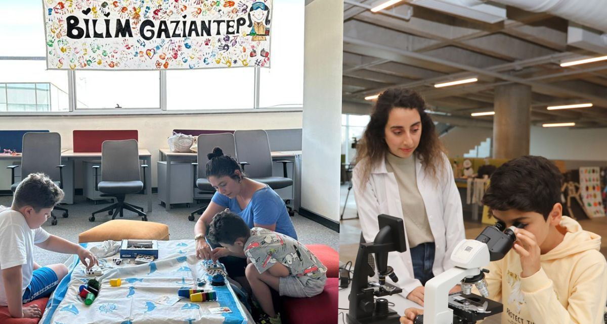 Gaziantep'te Çocuklar Bilimle Dolu Bir Yarıyıl Tatili Geçirecek