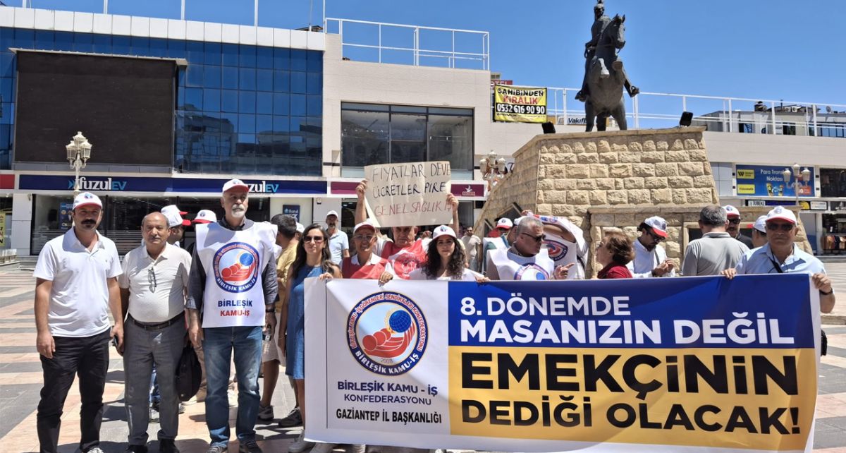 Birleşik Kamu-İş'ten Sert Tepki: 'Ya İnsani Ücretler Ya Meydanlar!'