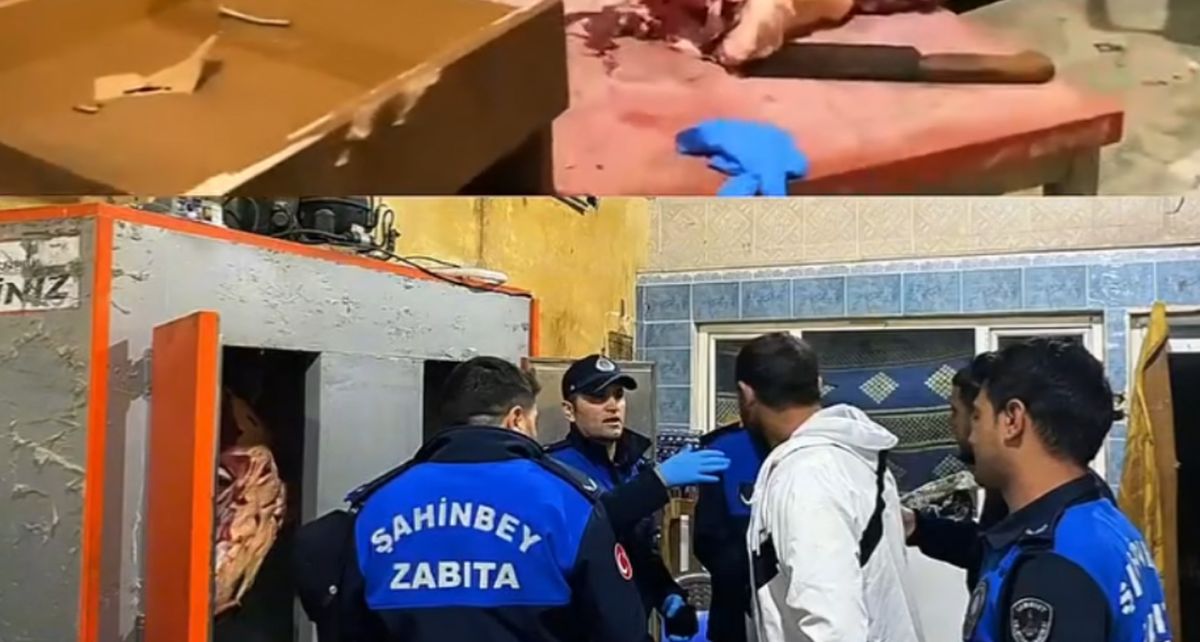 Şahinbey’de 1.500 Kg Bozuk Et İmha Edildi