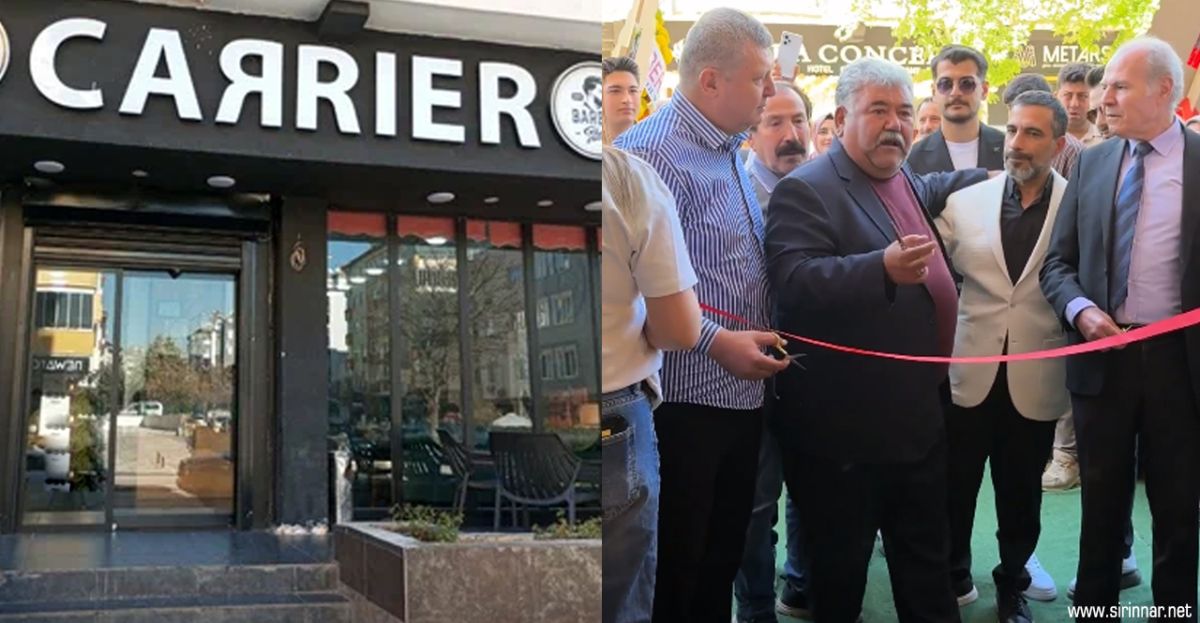 Carrier Erkek Kuaförü'nün İkinci Şubesi Pancarlı'da Görkemli Törenle Açıldı
