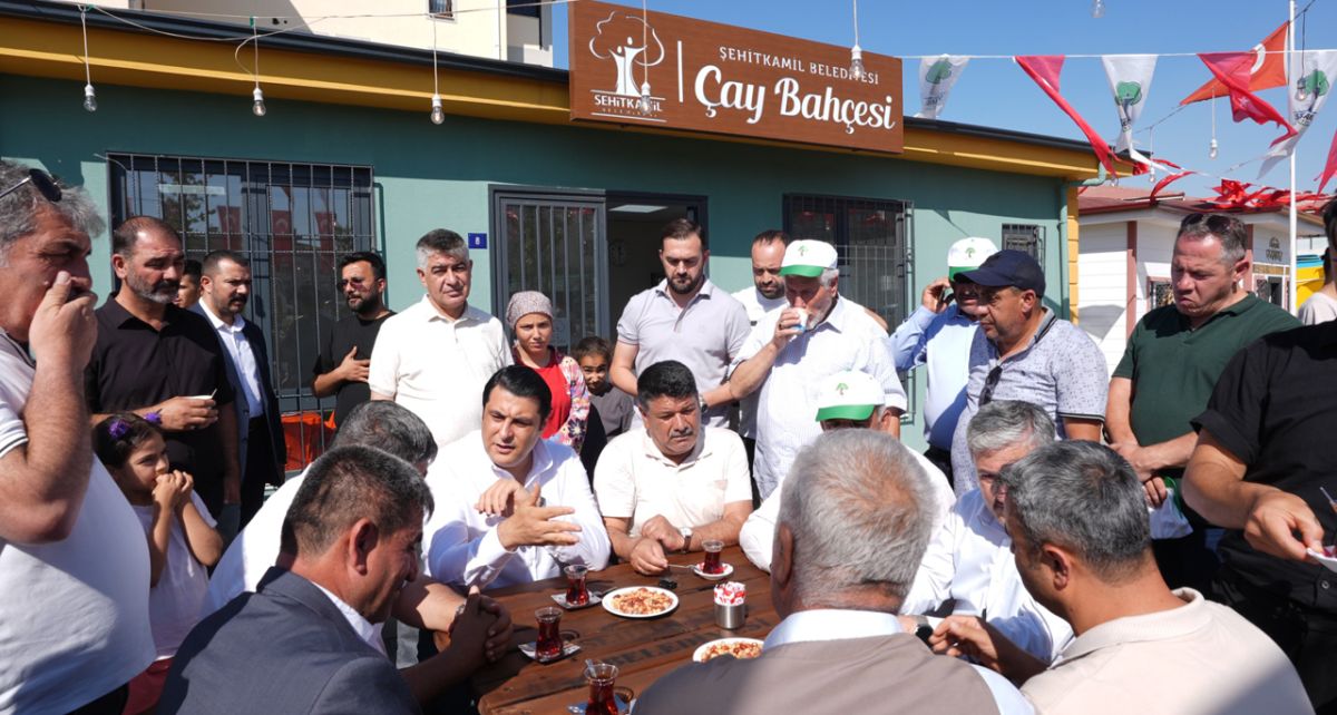 Başkan Umut Yılmaz’dan Kuzeyşehir’e Yeni Sosyal Alan: Çay Bahçesi Hizmete Açıldı