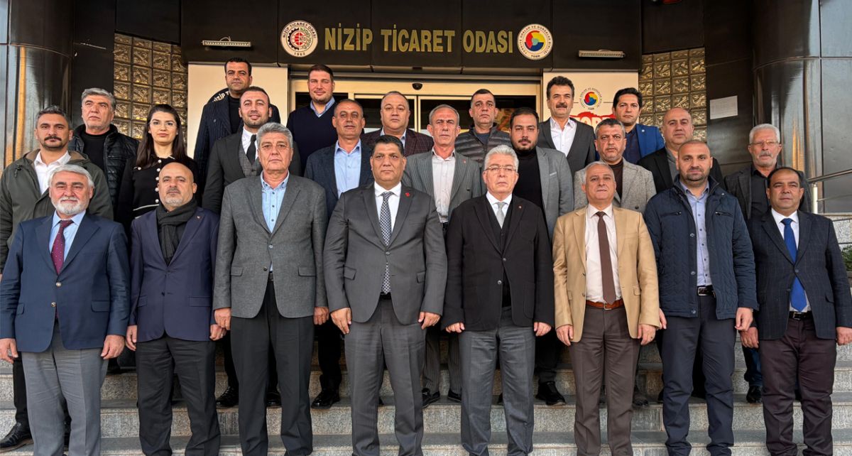 CHP Gaziantep İl ve İlçe Başkanlarından Nizip Ticaret Odası’na Ziyaret