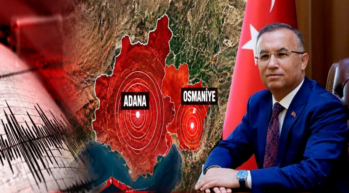 Saimbeyli’de 4,8 ve 4,9, Sumbas’ta 5,2: Vali Çeber’den Geçmiş Olsun Mesajı