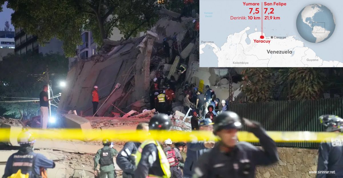 Venezuela'da Art Arda İki Büyük Deprem: Ülkede Olağanüstü Hal İlan Edildi