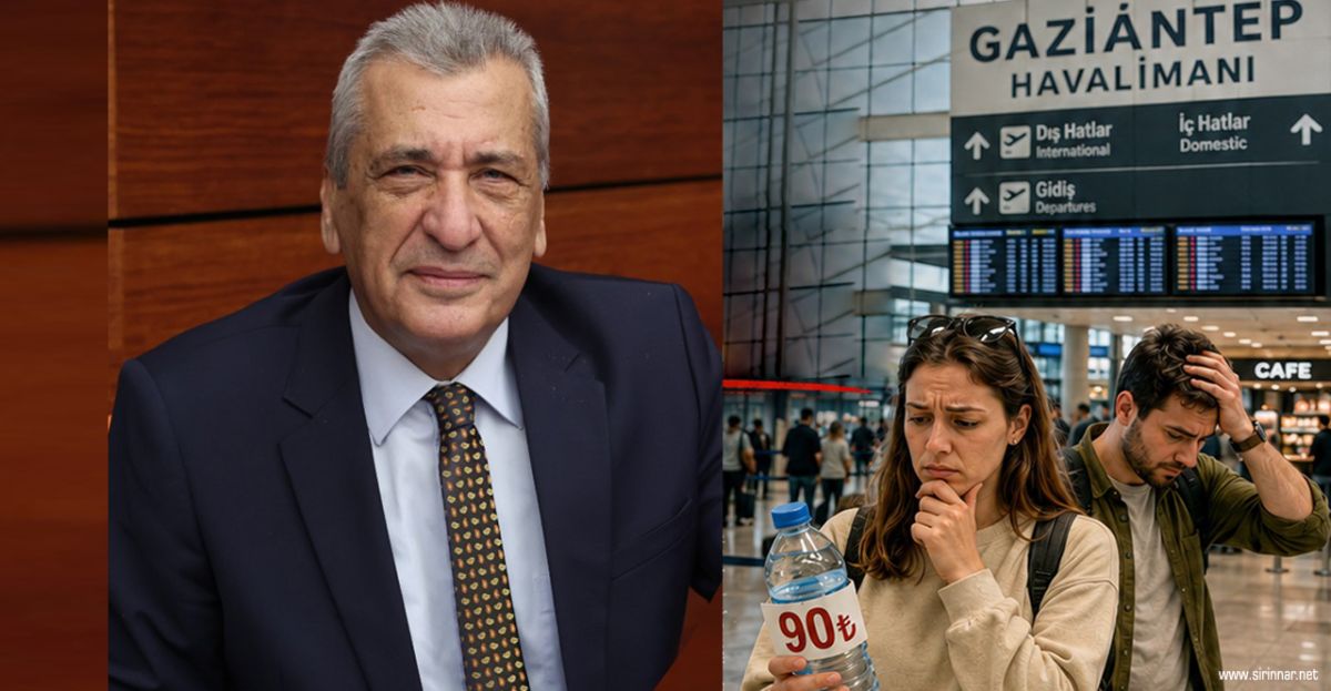 Gaziantep Havalimanı’nda Fiyatlar Tepki Çekiyor: En Ucuz Su 90 Lira!