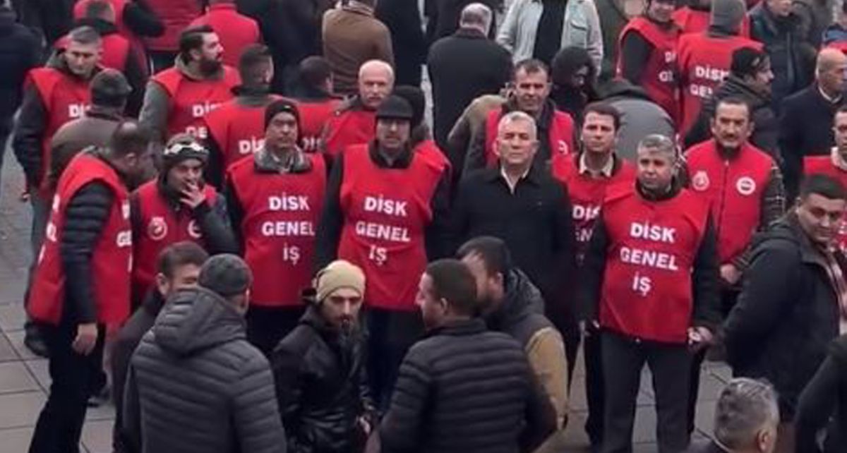 Sendikal Haklara Yönelik Gözaltılar Protesto Edildi