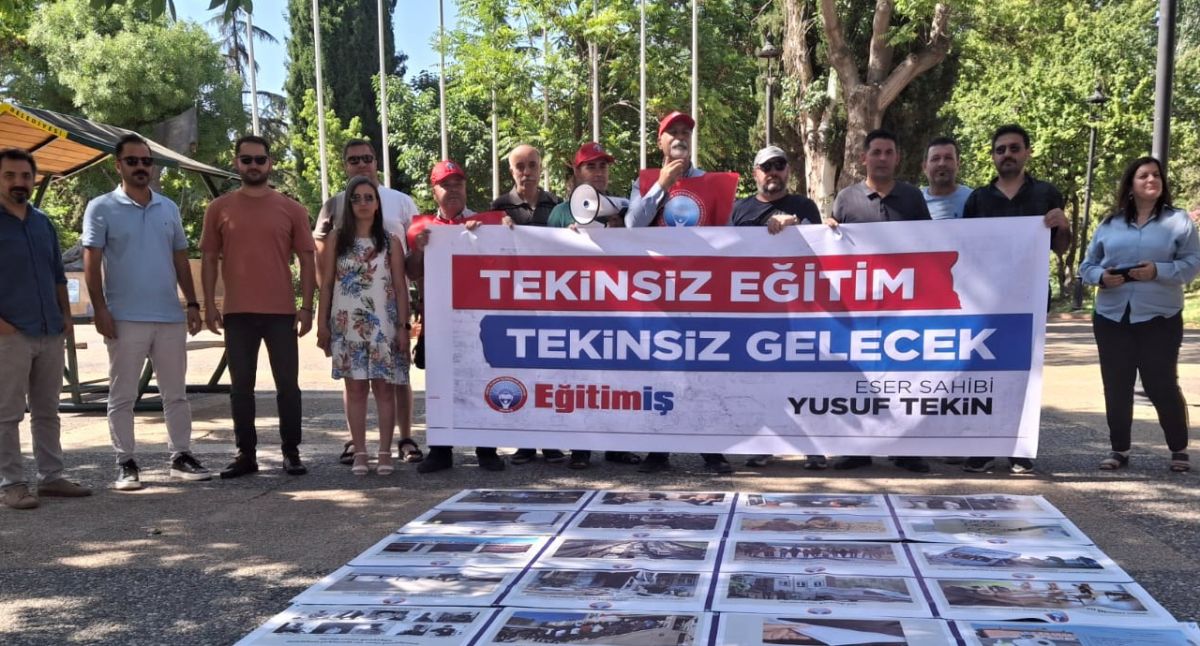 'Tekinsiz Eğitim, Tekinsiz Gelecek': Eğitim-İş'ten Yıl Sonu Sergisi ve Sert Eleştiriler