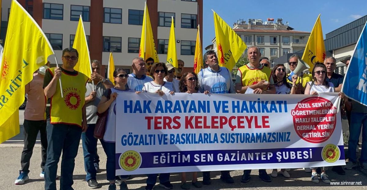 Eğitim Sen Gaziantep'ten Özel Sektör ...