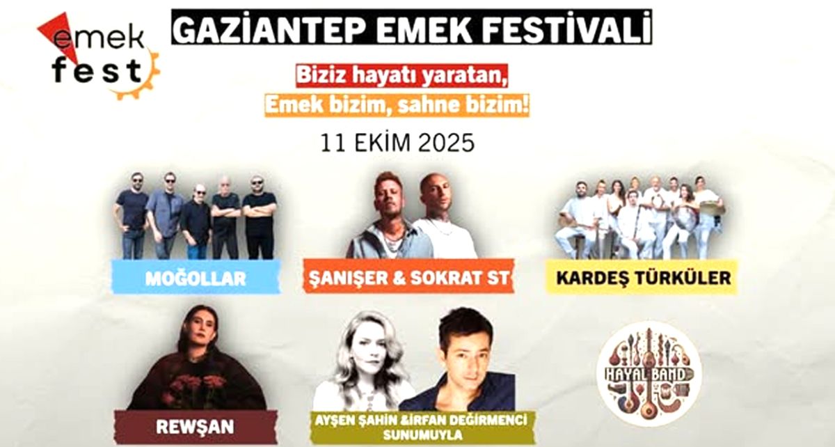 Gaziantep'te Bir İlk: Başpınar İşçileri Kendi Festivalini Örgütlüyor