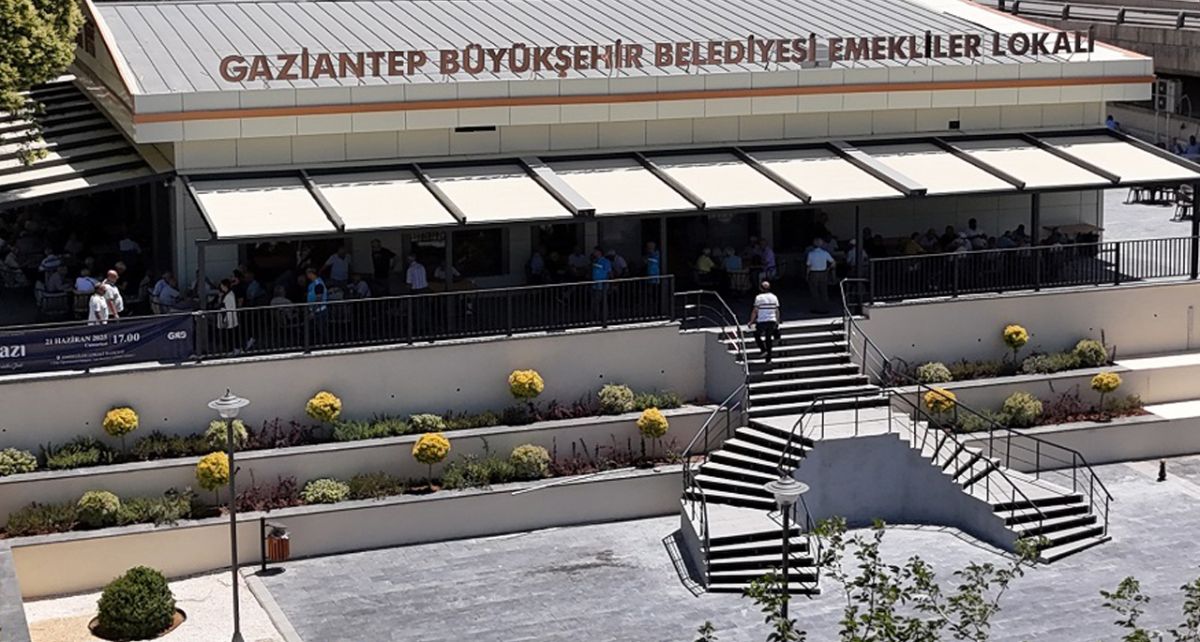 Gaziantep Emekliler Lokali Yoğun İlgi Görüyor