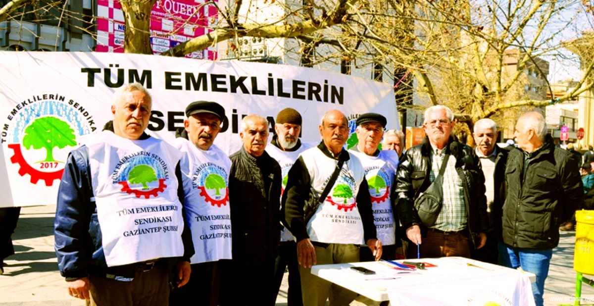 Gaziantep'te Emeklilerin Sesi Yükseliyor: 'Bu Sefalet Düzeni Bitecek'