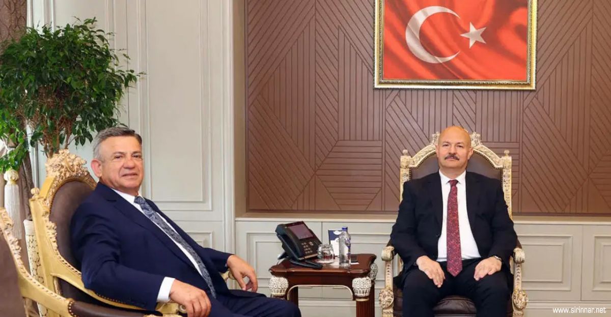 Ali Erdemoğlu, Yeni Vali Abdullah Küçük’ü Ziyaret Etti