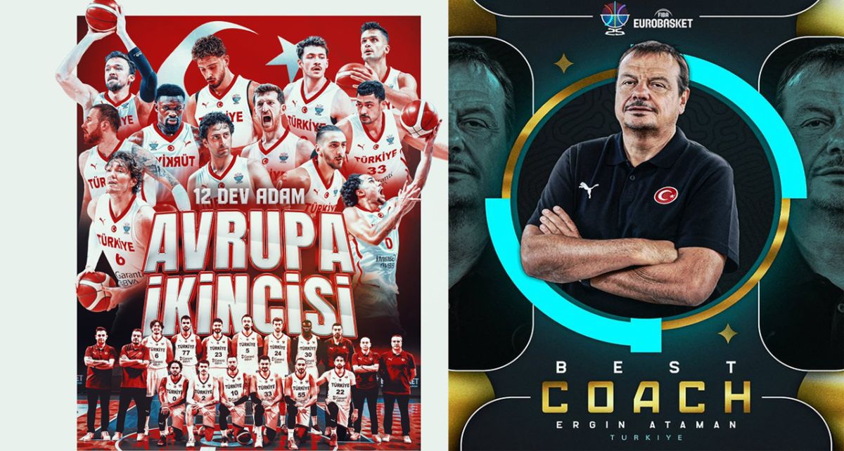 Türkiye, EuroBasket 2025'te Avrupa İkincisi Oldu
