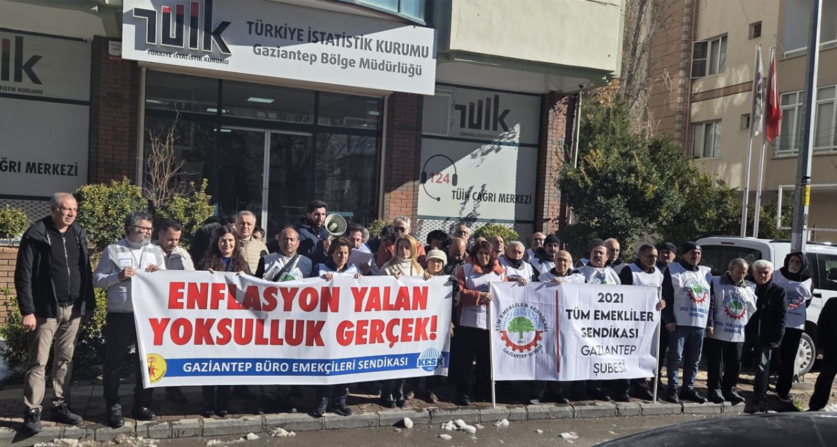 Gaziantep Sendikaları İsyan Etti: 'Açıklanan Zam Enflasyonu Karşılamıyor'