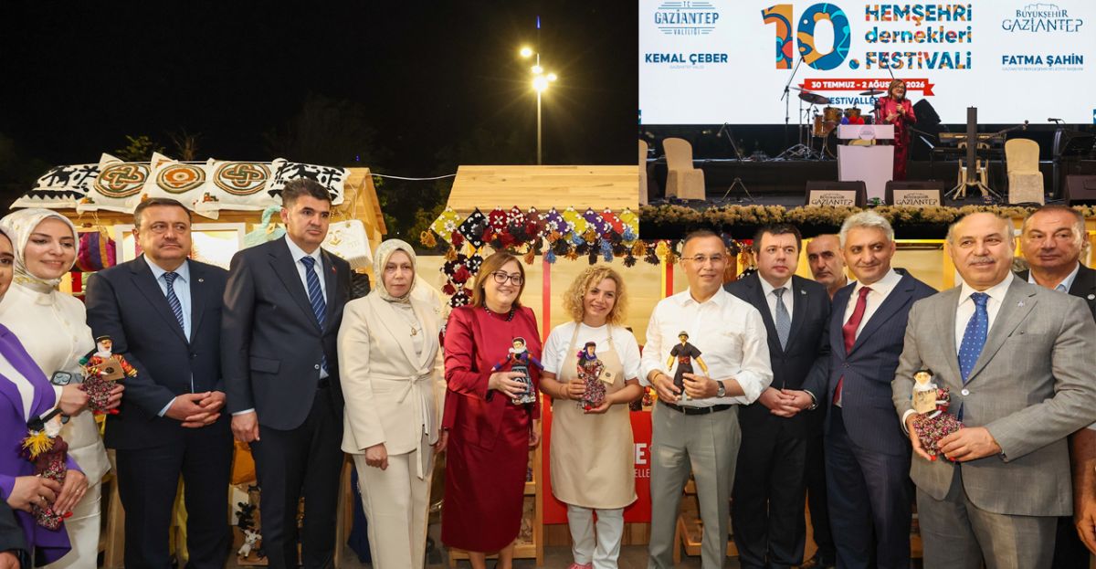 Hemşehri Dernekleri Festivali Renkli Görüntülerle Açıldı