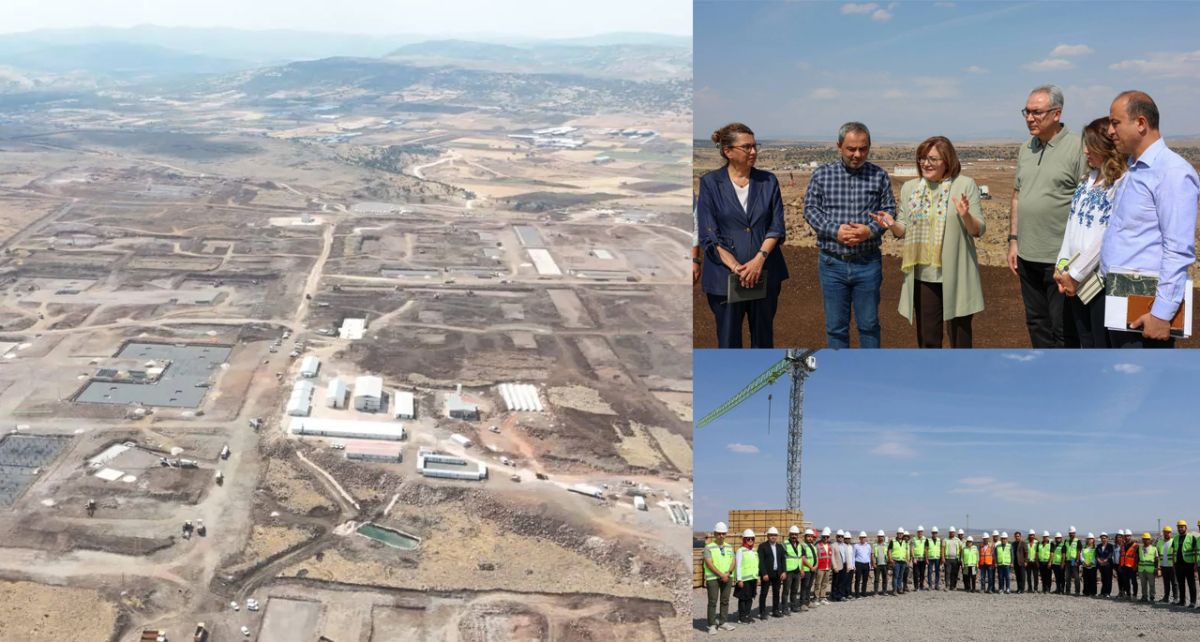 Gaziantep’te 5. Zırhlı Tugay’ın Yeni Yerleşkesinde Çalışmalar Sürüyor