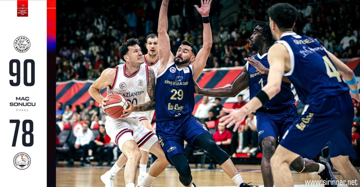 Gaziantep Basketbol'dan Çeyrek Finalde Kritik Zafer; 90-78