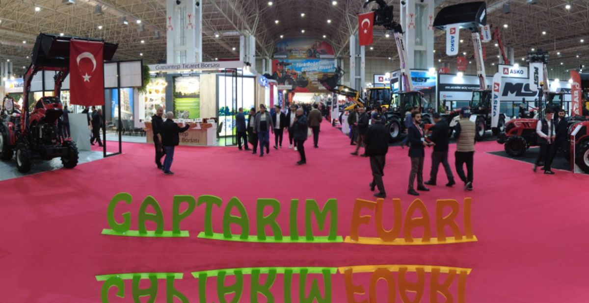 16. GAPTARIM Fuarı, Sektörü Gaziantep'te ...