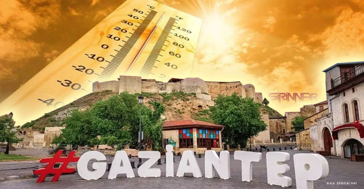 Gaziantep'te Kavurucu Sıcaklar Etkisini Sürdürüyor: ...