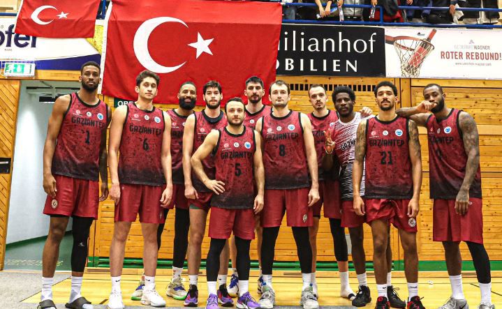 Gaziantep Basketbol, Avrupa'da bir başka ;77-62