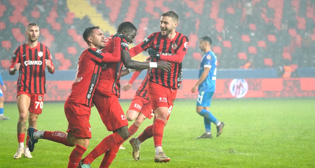 Gaziantep FK, 90+3'te gelen golle turladı