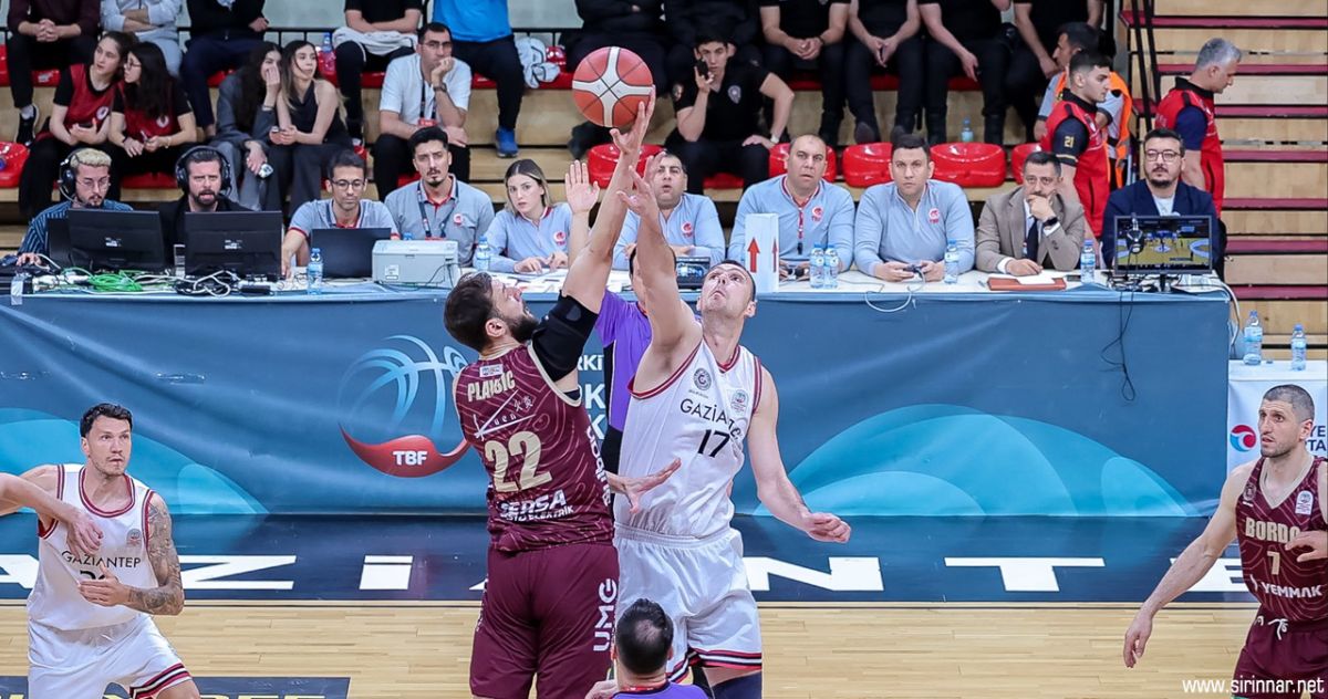 Gaziantep Basketbol'dan Final Serisinde Büyük Hayal Kırıklığı,Süper Lig Hayali Sona Erdi!