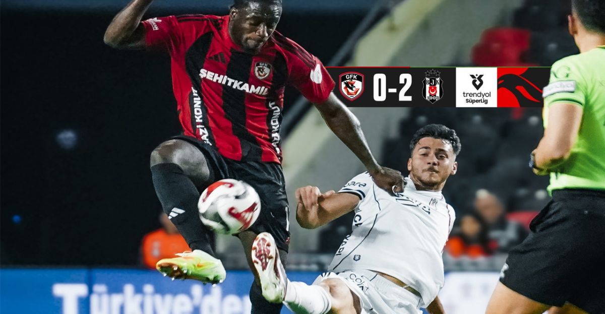Gaziantep FK Evinde Beşiktaş'a Mağlup Oldu; 0-2