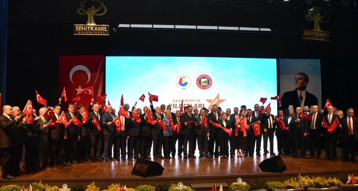 GSO Gaziantep’in Yıldızları Ödül Töreni ...