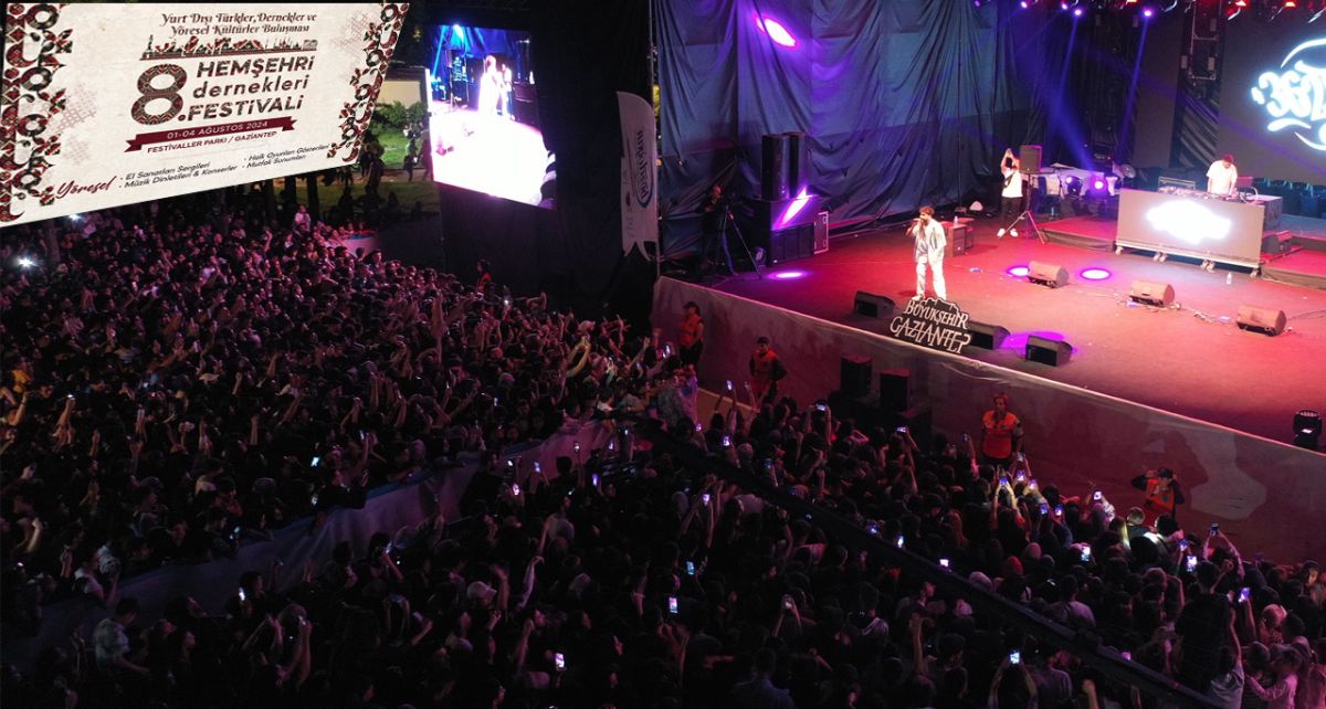 8. Hemşehri Dernekleri Festivali Gaziantep'te Başlıyor