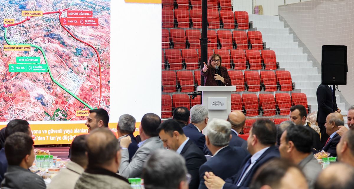 Başkan Şahin, Oğuzeli'nde Vatandaşlarla İftar Programında Buluştu