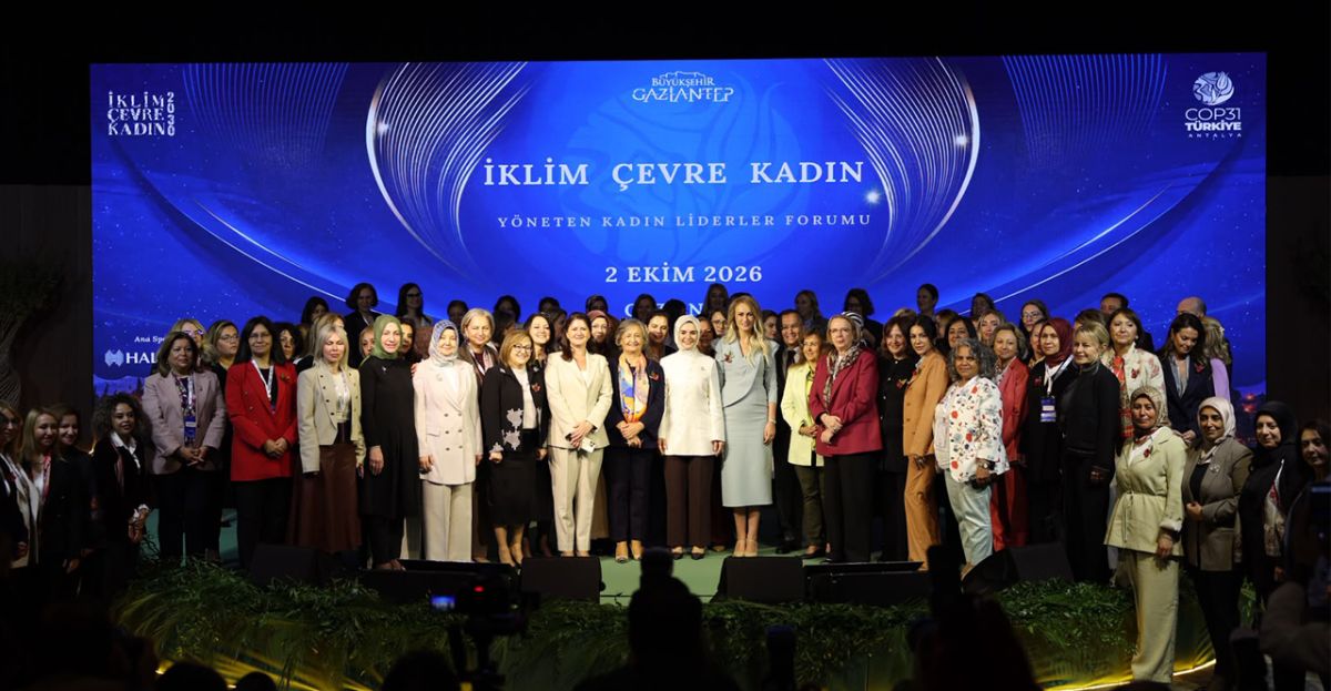 Gaziantep’te İklim, Çevre, Kadın 2030 Forumu Düzenlendi