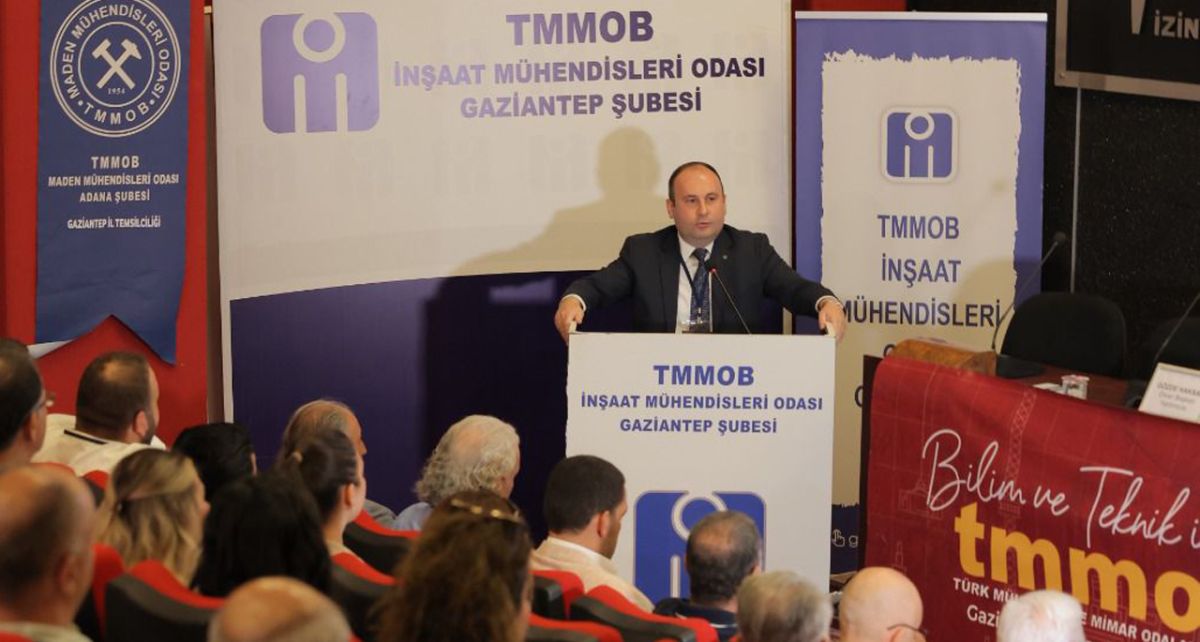 Gaziantep'te Mühendis, Mimar ve Şehir Plancıları Kurultayı: 'Geleceğimiz İçin Bilim ve Teknik Şart'