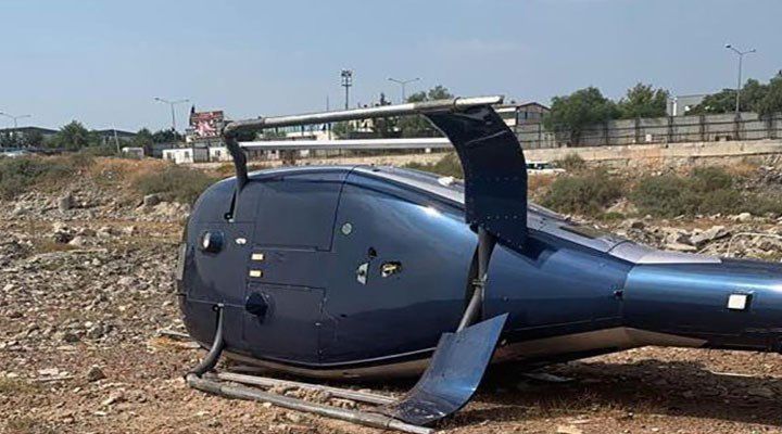 İzmir'de helikopter kazası