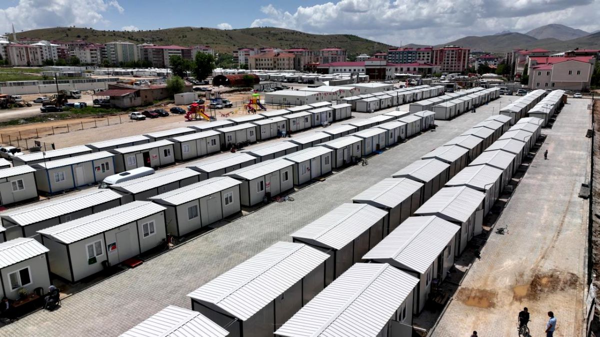 Deprem bölgesinde 186 bin 239 konteynerin kurulumu tamamlandı
