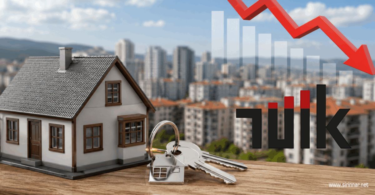 TÜİK Verilerine Göre Konut Satışlarında Sert Düşüş