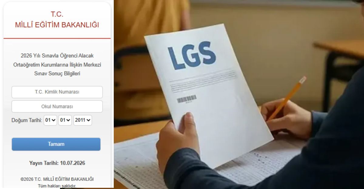 LGS Sonuçları Açıklandı; İşte Sorgulama Ekranı ve Tercih Takvimi
