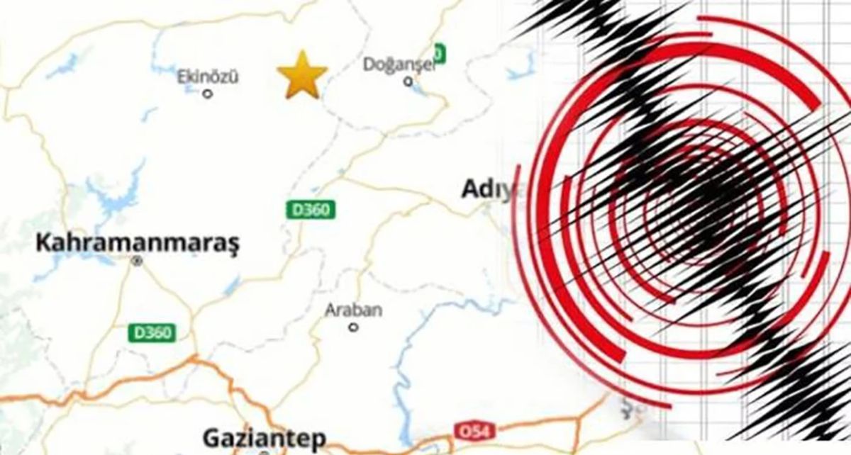 Kahramanmaraş’ta korkutan deprem!