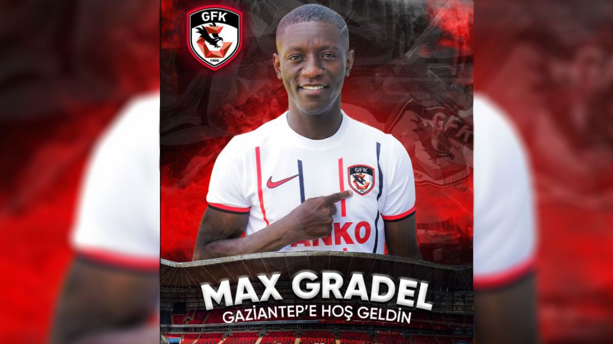 Max Gradel, resmen Gaziantep FK'da
