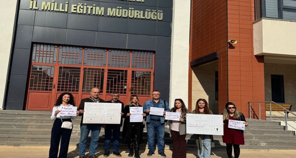 Gaziantep’te Mülakat Mağduru Öğretmenlerden Oturma Eylemi: 'Adalet İstiyoruz!'