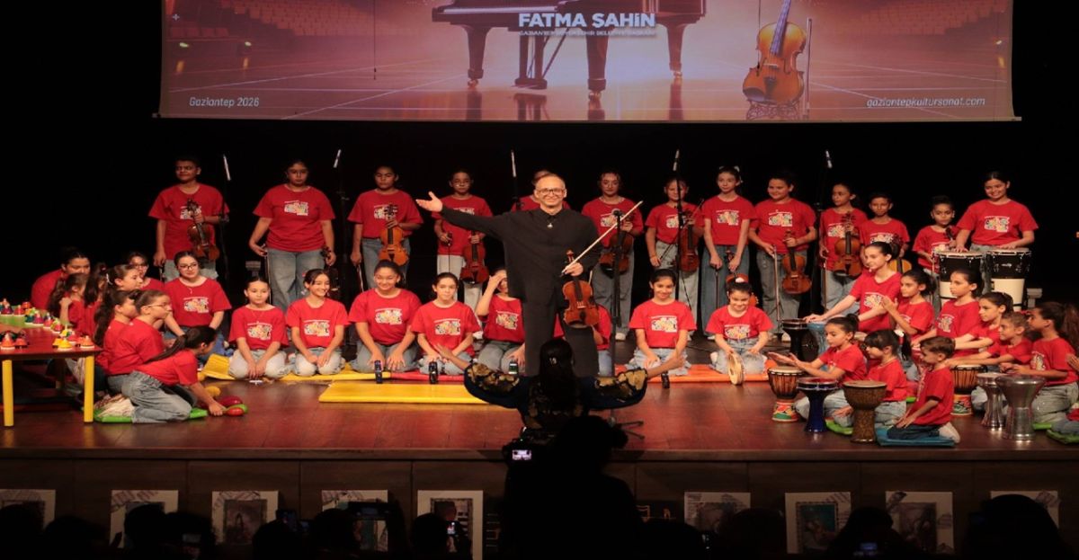 Uluslararası Çocuk Müzik Kampı'nda Sanat Şöleni