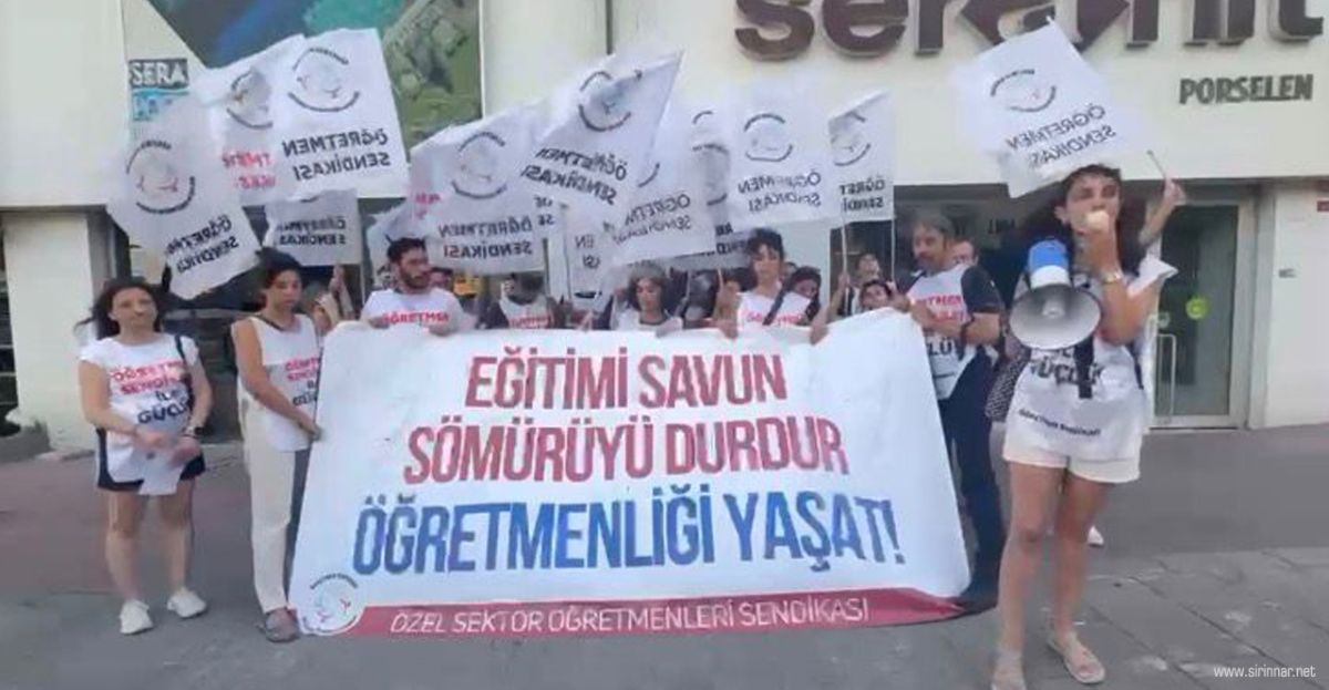 Öğretmen Sendikası’ndan TÖDER Önünde Direniş: 'Taban Maaş ve Güvencesizlik Son Bulmalı'