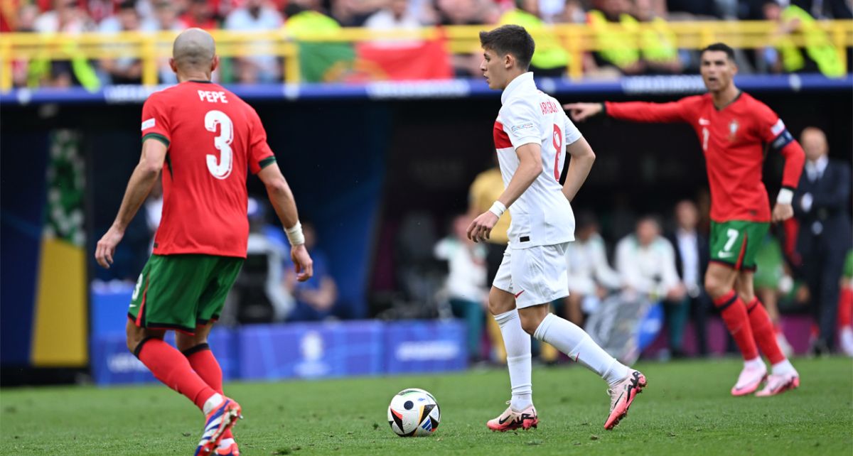 A Milli Futbol Takımı ikinci maçında Portekiz'e farklı yenildi