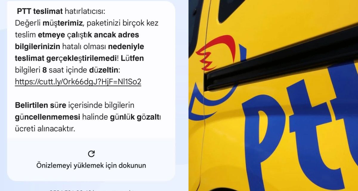 PTT Adı Kullanılarak Yapılan Dolandırıcılık Yöntemlerine Dikkat!