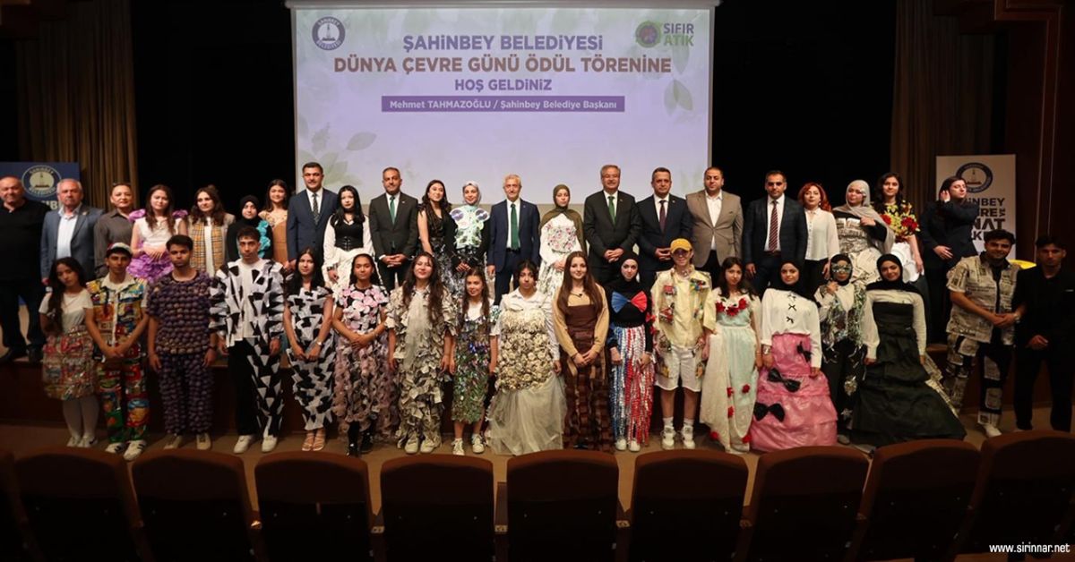 Şahinbey’de Çevre Haftasında En Duyarlı Okullar Ddüllendirildi