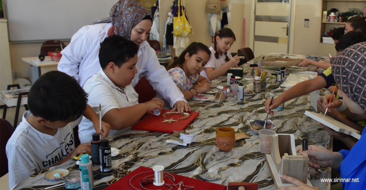 El Becerileri Sanatla Buluşuyor: Şahinbey’de Çocuklara Ücretsiz Atölye İmkânı